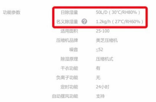 除濕機里的貓膩：兩個除濕量怎么選？