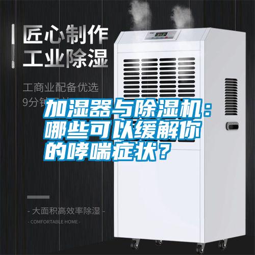 加濕器與除濕機：哪些可以緩解你的哮喘癥狀？