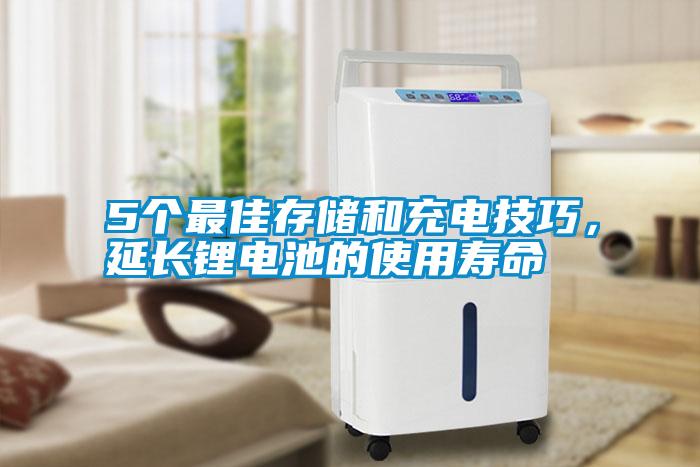 5個最佳存儲和充電技巧，延長鋰電池的使用壽命