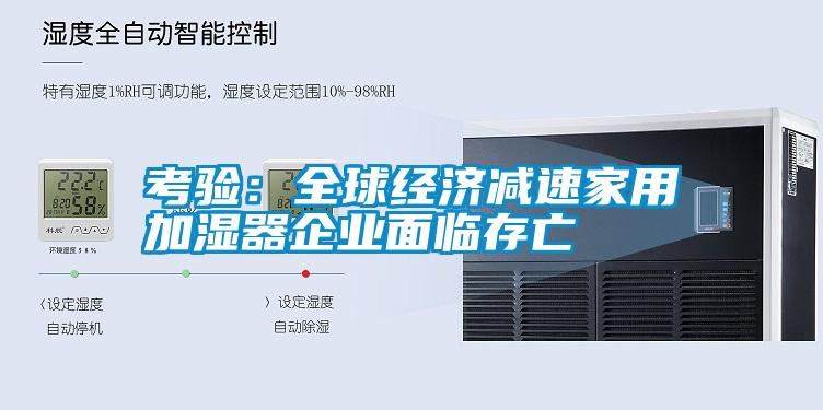 考驗：全球經(jīng)濟減速家用加濕器企業(yè)面臨存亡