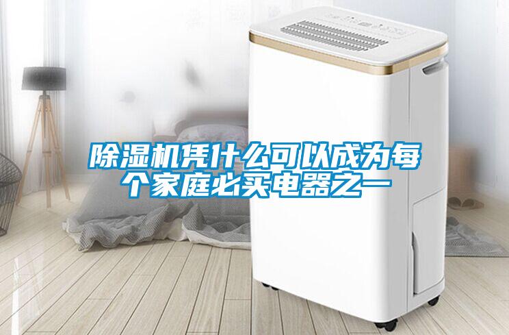 除濕機(jī)憑什么可以成為每個家庭必買電器之一