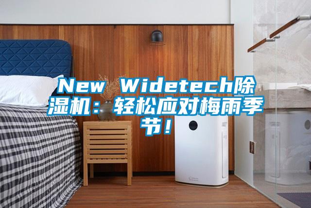 New Widetech除濕機：輕松應(yīng)對梅雨季節(jié)！