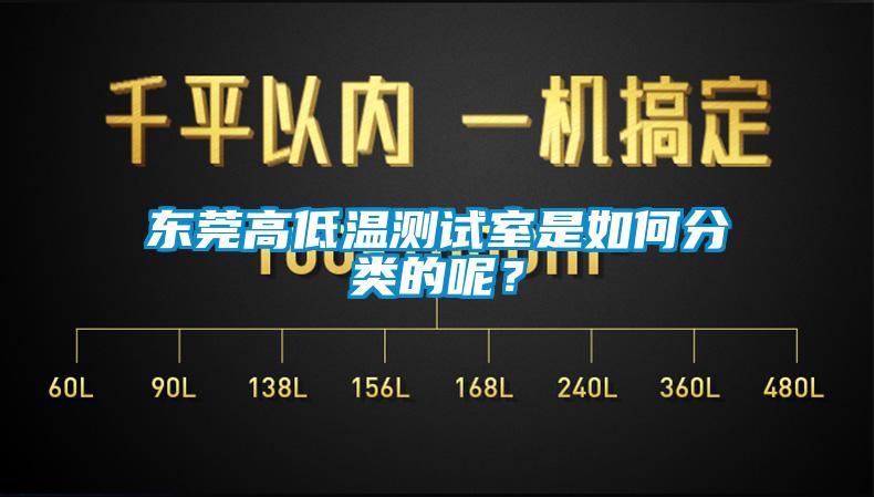 東莞高低溫測(cè)試室是如何分類(lèi)的呢？