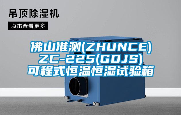 佛山準測(ZHUNCE) ZC-225(GDJS) 可程式恒溫恒濕試驗箱