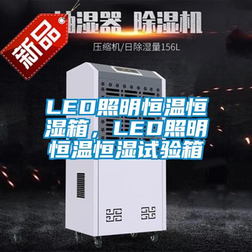 LED照明恒溫恒濕箱，LED照明恒溫恒濕試驗(yàn)箱