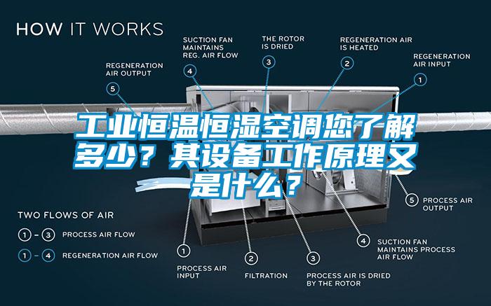 工業(yè)恒溫恒濕空調(diào)您了解多少？其設(shè)備工作原理又是什么？