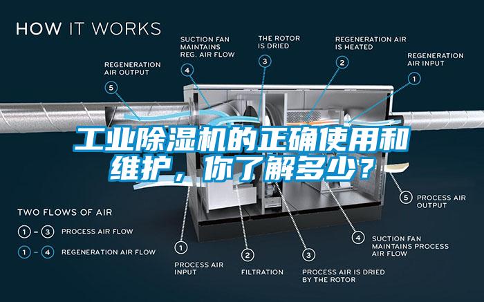 工業(yè)除濕機(jī)的正確使用和維護(hù)，你了解多少？