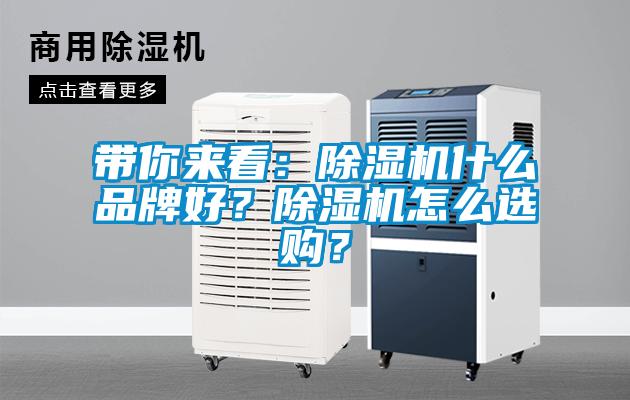 帶你來看：除濕機什么品牌好？除濕機怎么選購？