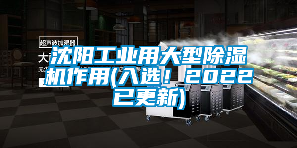 沈陽工業(yè)用大型除濕機作用(入選！2022已更新)