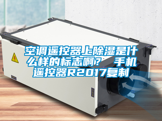 空調遙控器上除濕是什么樣的標志?。?手機遙控器R2017復制