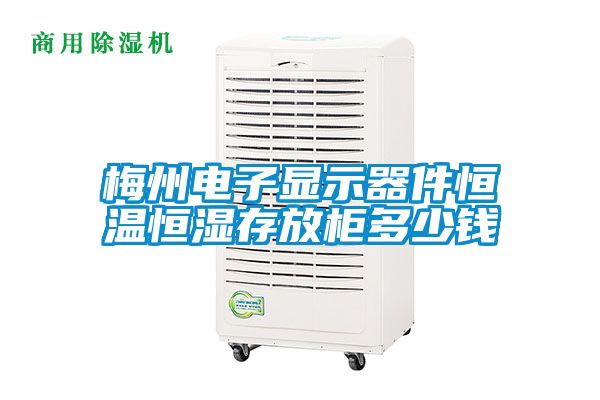 梅州電子顯示器件恒溫恒濕存放柜多少錢