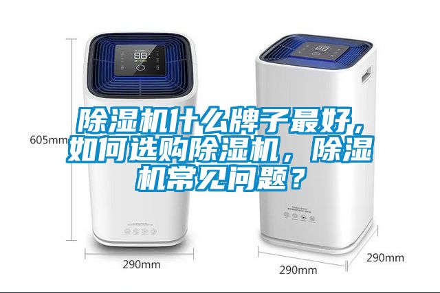 除濕機什么牌子最好，如何選購除濕機，除濕機常見問題？